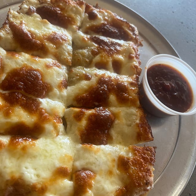 Garlic Cheesy Bread.